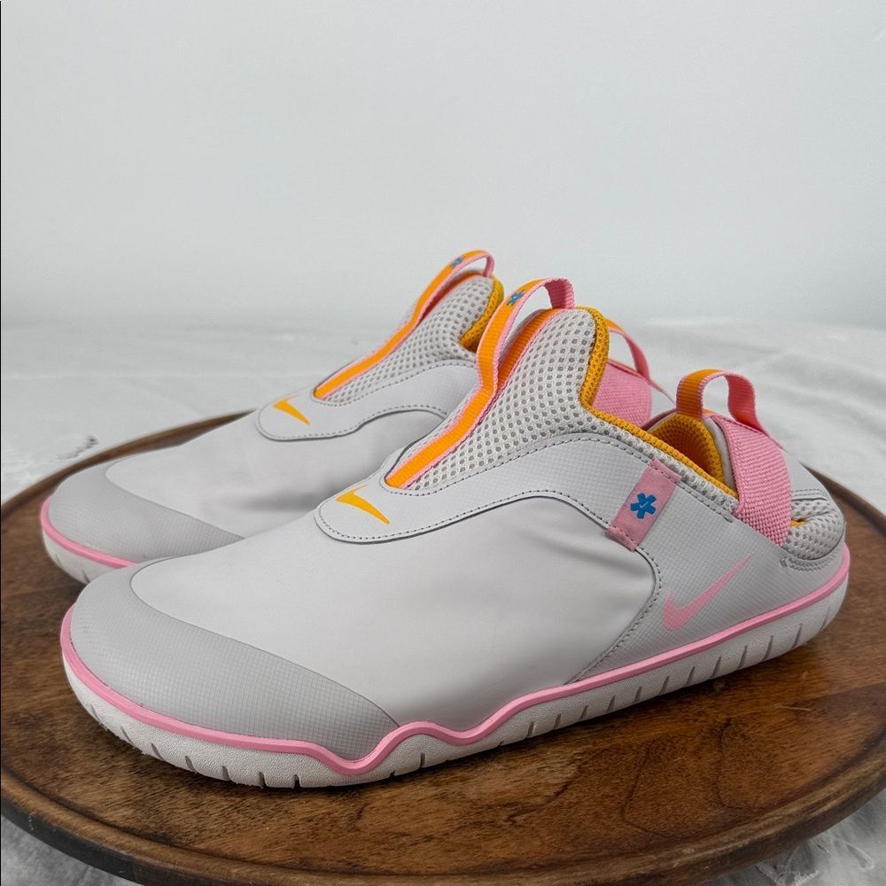 Nike Shoes Mens 8 Zoom Pulse Medical Sneakers Vast Grey University Gold Pink